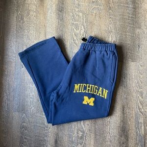Michigan Wolverines Valiant Sweatpants Size Medium